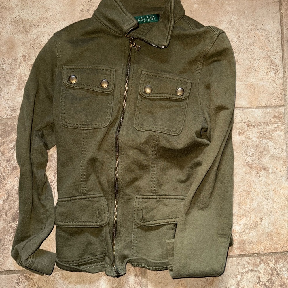 Ralph Lauren Green Military Field Jacket